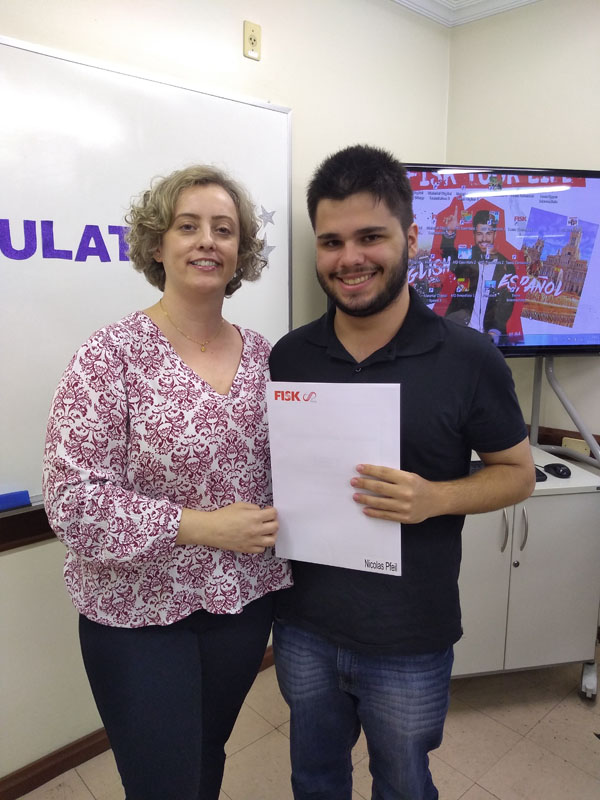 Fisk São Paulo (Freguesia do Ó) / SP - Entrega de certificados.